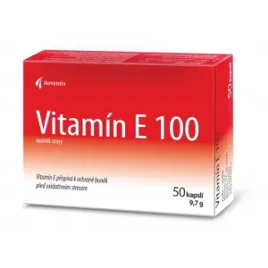 Noventis Vitamín E 100 kapsuly 50 ks