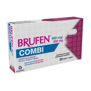 Brufen Combi 500 mg/200 mg tablety 20 ks