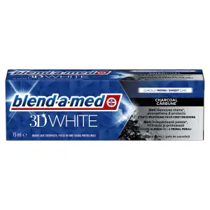 Blend-a-med 3D White luxe Perfection charcoal Zubná pasta 75 ml