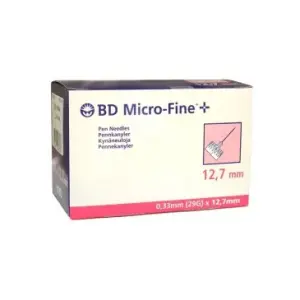 BD MICRO FINE PEN NEEDLE 29G - ihly do aplikátorov inzulínu 100 ks