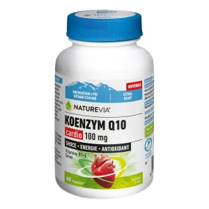 SWISS NATUREVIA KOENZÝM Q10 cardio 100 mg kapsuly 60 ks