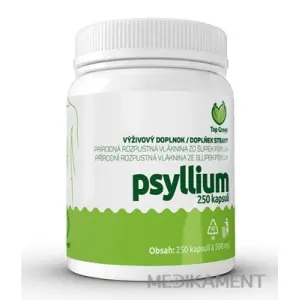 Top Green Psyllium kapsuly 250 ks