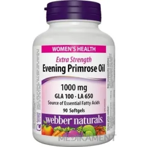 Webber Naturals Púpalka Dvojročná 1000 mg kapsuly 90 ks
