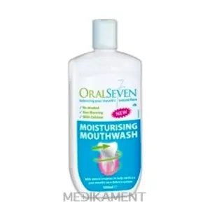 OralSeven zvlhčujúca ústna voda 1x250 ml