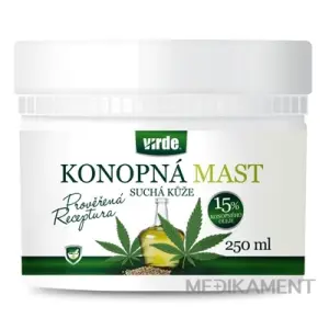 VIRDE KONOPNÁ MASŤ Suchá pokožka 250 ml