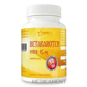 NUTRICIUS Betakarotén EXTRA 15 mg tablety 30 ks