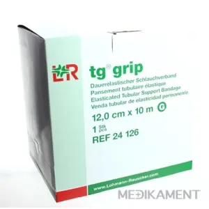 TG-GRIP G 12cm x10m výstužný tubulárny obväz na nohu, stehno (veľká) rolka 1x1 ks