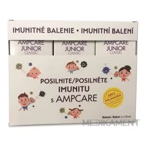 AMPCARE JUNIOR CLASSIC sirup 3 x 150 ml