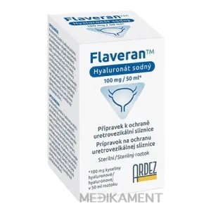 Flaveran roztok hyaluronátu sodného na uretrovezikálne podanie 1x50 ml