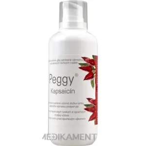 PEGGY gél kapsaicínový 500 g