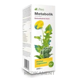 LIFTEA Metabolik tekutina roztok 250 ml