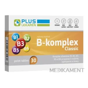 PLUS LEKÁREŇ B-komplex Classic tablety 30 ks