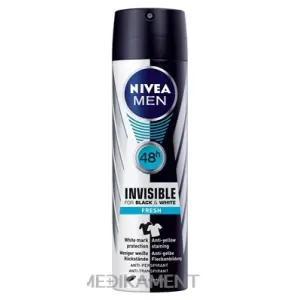 NIVEA MEN ANTI-PERSPIRANT Black&White Fresh sprej 150 ml