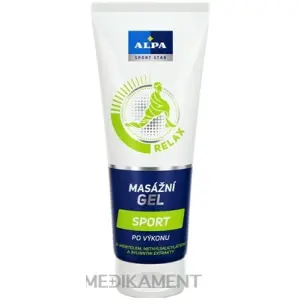 ALPA SportStar GEL MASÁŽNY ŠPORT relax - po výkone 210 ml