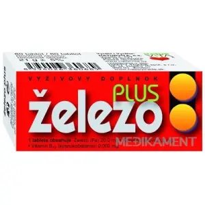NATURVITA ŽELEZO PLUS tablety 60 ks