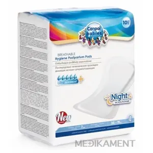 Canpol Babies Popôrodné vložky nočné, ultra absorbent 10 ks