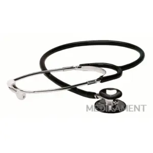 FAZZINI Obojstranný FONENDOSKOP čierny 1 ks