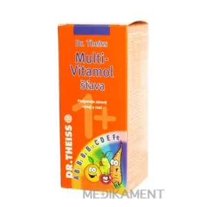 Dr.Theiss MULTI-VITAMOL ŠŤAVA 1+ 200 ml