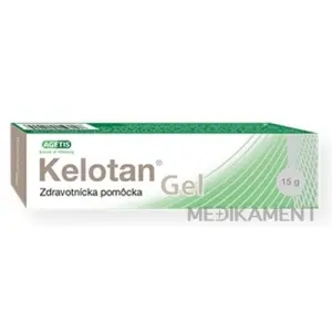 Kelotan Gel silikónový gél na jazvy 1x15 g