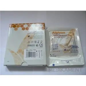 ALGIVON krytie alginátové nepriľnavé 10 x 10 cm 5 ks