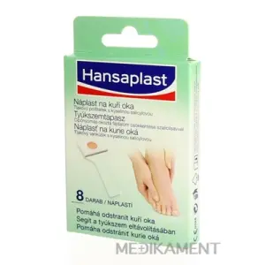 HANSAPLAST Náplasť na kurie oká 1x8 ks