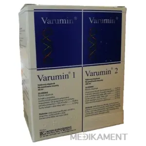 Varumin 1 a Varumin 2 perorálny roztok, 50 ml + 200 ml, 1x1 set