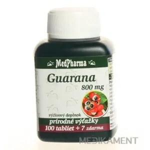 MedPharma GUARANA 800MG tablety 107 ks