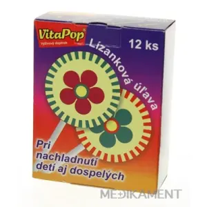 VITAPOP lízanka pri nachladnutí detí aj dospelých 12 ks