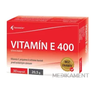 Noventis Vitamín E 400 kapsuly 30 ks