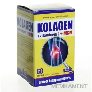 KOLAGEN s vitamínom C + MSM kapsuly 60 ks