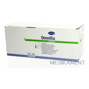OMNIFIX ELASTIC hypoalergénna náplasť fixačná z netkaného textilu 20 cm x 10 m 1 ks