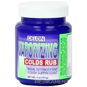 DELON VAPORIZING COLDS RUB balzam 1x113 g