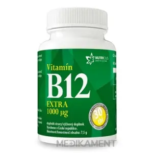 NUTRICIUS Vitamín B12 EXTRA 1000 µg tablety 30 ks
