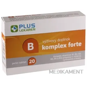 PLUS LEKÁREŇ B komplex Forte tablety 20 ks