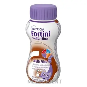 Nutricia Fortini Multi Fibre pre deti výživa s čokoládovou príchuťou 200 ml