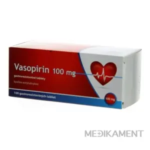 Vasopirin 100 mg tbl ent (blis.PVC/Al) 1x100 ks