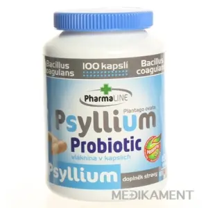 PharmaLINE Psyllium Probiotic cps 1x100 ks