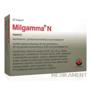 MILGAMMA N kapsuly 20 ks