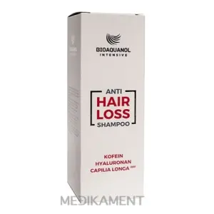 BIOAQUANOL INTENSIVE Anti HAIR LOSS Šampón s obsahom kofeínu 250 ml