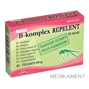 RosenPharma B - komplex REPELENT dražé 25 ks
