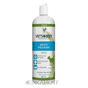 VET´S BEST BREATH FRESHENER osviežovač dychu pre psy, prísada do vody 500 ml