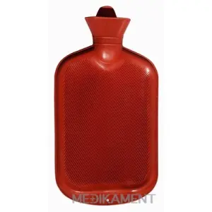 Termofor č.2,5 - zahrievacia gumená fľaša (pre 1,2 litra vody) 1x1 ks