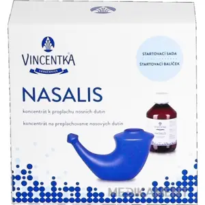 VINCENTKA NASALIS štartovací balíček koncentrát 300 ml + preplachovacia kanvička, 1x1 set