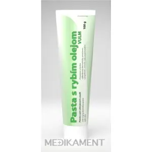 Pasta s rybím olejom VULM pst der (tuba lamin.) 1x100 g