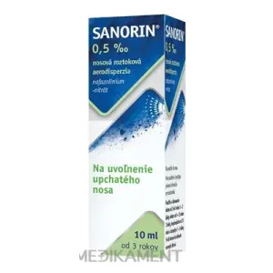 SANORIN 0,5 ‰ aer nao 5 mg (fľ.PE) 10 ml