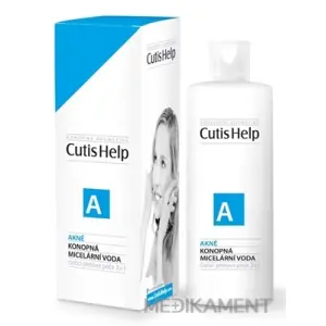 CutisHelp AKNÉ konopná micelárna voda 200 ml