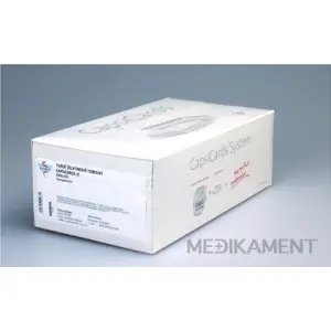 CapsiCards žel. kapsule vel´. 0  transparentné kartón 19 x 50 ks 