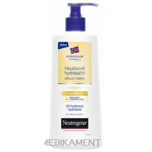 NEUTROGENA NR Hĺbkovo hydratačné telové mlieko s olejom 400 ml