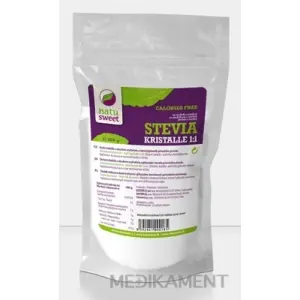 NATUSWEET STEVIA KRISTALLE 1:1 sladidlo prášok 200 g
