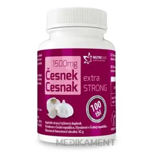 NUTRICIUS Cesnak extra STRONG tablety 100 ks